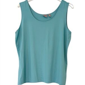 CHICO’s Teal Sleeveless top Chico’s Size 3 or US 16